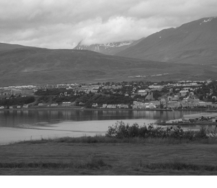 Paesaggio nei dintorni di Akureyri
